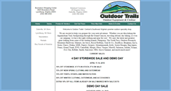 Desktop Screenshot of outdoortrails.com